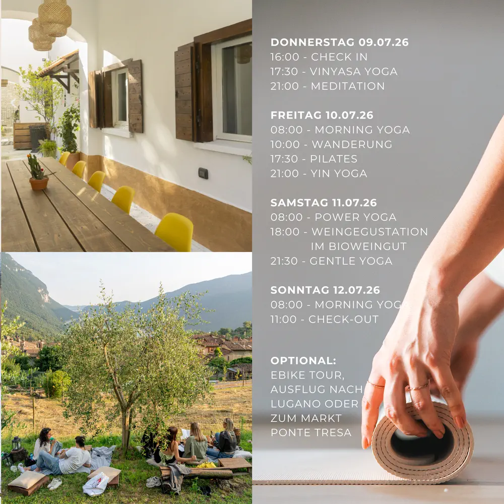 Kraftvolle Yogastunde